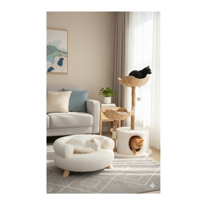 Fauteuil pour chien ou chat Détente Bouclette