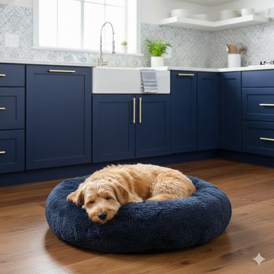 Panier rond ultra doux Krem