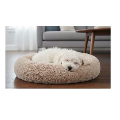 Panier rond ultra doux Krem