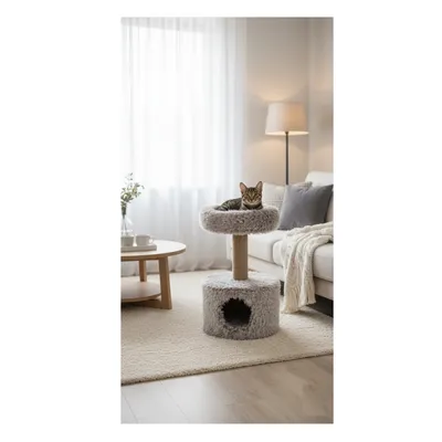 Arbre Griffoir chat avec cachette cosy