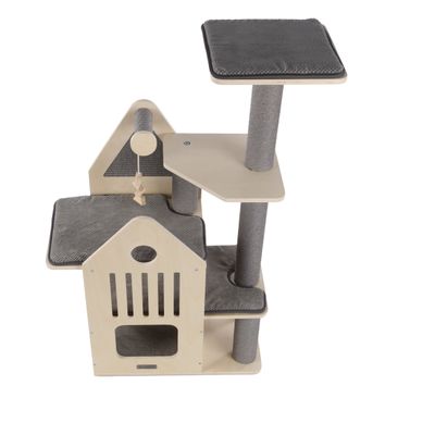 Arbre a chat maisonnette et plateforme