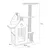 Arbre a chat maisonnette et plateforme Arbre a chat maisonnette et plateforme