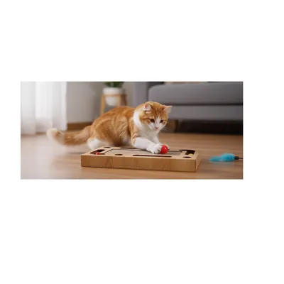 Carton et jeu a Griffer pour Chat 45 x 25 cm