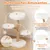 Giantex Arbre à Chat Design Naturel en Bois Massif, Tronc en Poirier Solide Giantex Arbre à Chat Design Naturel en Bois Massif, Tronc en Poirier Solide