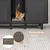 GIANTEX 3-in-1-Katzenklo, 2 Türen Mit Abnehmbaren Beinen GIANTEX 3-in-1-Katzenklo, 2 Türen Mit Abnehmbaren Beinen