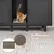 GIANTEX 3 en 1 Maison de Toilette pour Chat,2 Porte avec Pieds Amovibles GIANTEX 3 en 1 Maison de Toilette pour Chat,2 Porte avec Pieds Amovibles