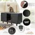 GIANTEX 3 en 1 Maison de Toilette pour Chat,2 Porte avec Pieds Amovibles GIANTEX 3 en 1 Maison de Toilette pour Chat,2 Porte avec Pieds Amovibles