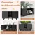 GIANTEX 3 en 1 Maison de Toilette pour Chat,2 Porte avec Pieds Amovibles GIANTEX 3 en 1 Maison de Toilette pour Chat,2 Porte avec Pieds Amovibles