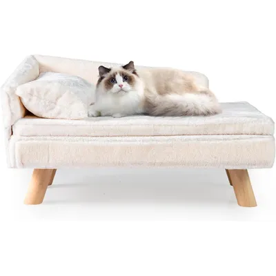 Giantex Canapé pour Chien Grand, Moyenne Taille, 71x41x38,5 CM