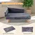 Giantex Luxus Haustiersofa Mit Rückenlehne, Kissen Und Stabilen Holzbeinen Giantex Luxus Haustiersofa Mit Rückenlehne, Kissen Und Stabilen Holzbeinen