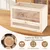 Giantex Cage pour Hamsters en Bois de Sapin,Toit Basculant Treillis Métal Giantex Cage pour Hamsters en Bois de Sapin,Toit Basculant Treillis Métal