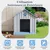 Giantex Niche pour Chien Exterieur de Petite et Moyenne Taille