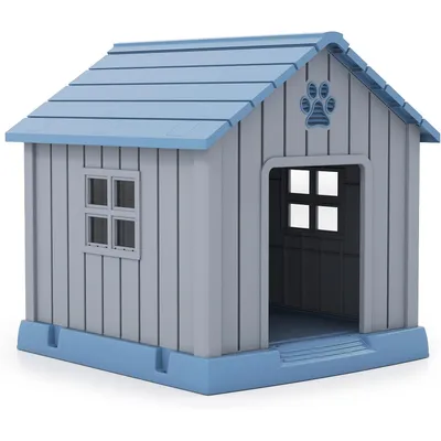Giantex Niche pour Chien Exterieur de Petite et Moyenne Taille