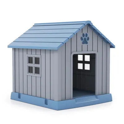 Giantex Hundehütte Für Kleine Und Mittelgroße Hunde Im Außenbereich Giantex Hundehütte Für Kleine Und Mittelgroße Hunde Im Außenbereich