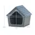 Giantex Hundehütte Für Draußen Und Drinnen, Schräges Dach, Erhöhter Boden Giantex Hundehütte Für Draußen Und Drinnen, Schräges Dach, Erhöhter Boden