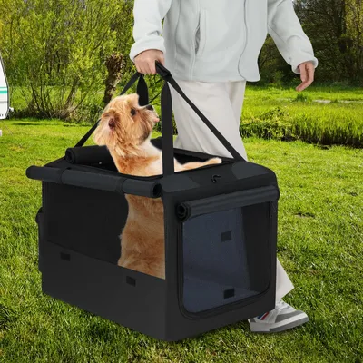 Giantex Faltbare Erweiterbare Transporttasche Für Hunde Und Katzen Giantex Faltbare Erweiterbare Transporttasche Für Hunde Und Katzen