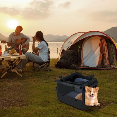 Giantex Faltbare Erweiterbare Transporttasche Für Hunde Und Katzen