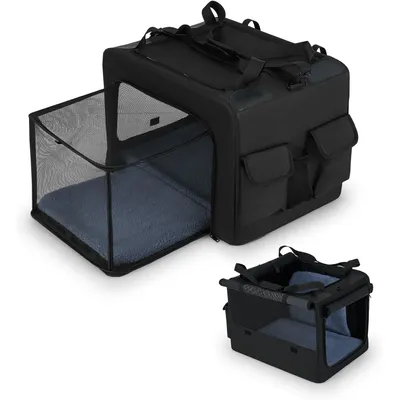 Giantex Sac pliable pour animaux Cage Transports Chiens Chats Extensible