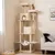 Giantex Arbre a Chat Hauteur 205 CM Stable, avec 2 Condos Giantex Arbre a Chat Hauteur 205 CM Stable, avec 2 Condos