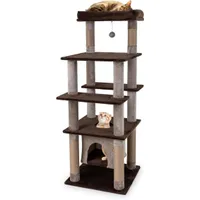 Giantex Arbre a Chat à 6 Niveaux, Centre d’Activité pour Chat avec Balle