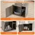 Giantex Katzenschrank Mit Katzenbaum, Höhle Und Futternäpfen Giantex Katzenschrank Mit Katzenbaum, Höhle Und Futternäpfen