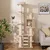 Giantex Arbre a Chat XXL 185 CM Hauteur avec Perchoir Rembourré