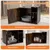 Giantex Katzenschrank Mit Katzenbaum, Höhle Und Futternäpfen Giantex Katzenschrank Mit Katzenbaum, Höhle Und Futternäpfen