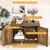 Giantex Tierhaus Mit Schrank Und Katzenstreu-Behälter – 4-in-1-Möbel Giantex Tierhaus Mit Schrank Und Katzenstreu-Behälter – 4-in-1-Möbel