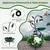 Giantex Bain d'oiseaux 83cm,avec Jardinière,2 Lumières LED Energie Solaire
