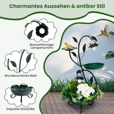 GIANTEX 4-stufige Katzentreppe mit Kratzstamm und Spielbereich