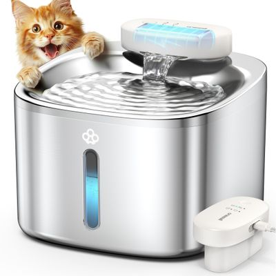 Fontaine à chat sans fil Oneisall PW04