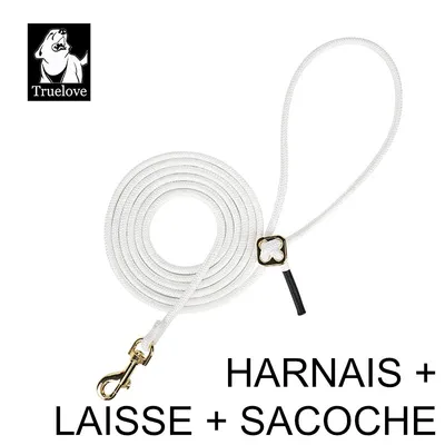 Harnais + Laisse + Sacoche Truelove ELEGANCE - Ensemble Harnais +Laisse + S