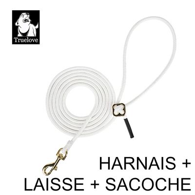 Harnais + Laisse + Sacoche Truelove ELEGANCE - Ensemble Harnais +Laisse + S