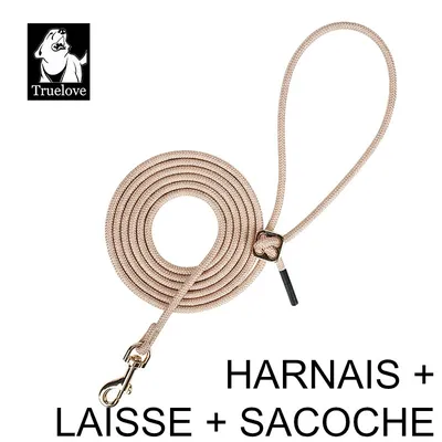 Harnais + Laisse + Sacoche Truelove ELEGANCE - Ensemble Harnais +Laisse + S Harnais + Laisse + Sacoche Truelove ELEGANCE - Ensemble Harnais +Laisse + S
