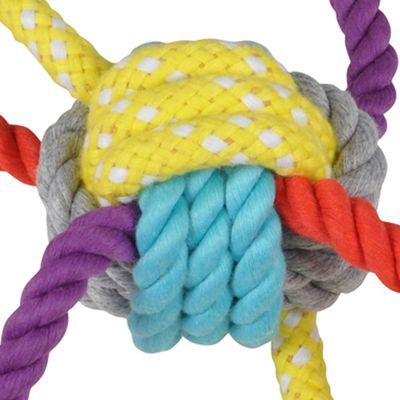 Love Story - Jouet corde 6 nœuds pour chien