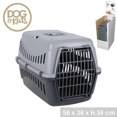 DOG & Kats - Cage de transport pour chien et chat GIPSY