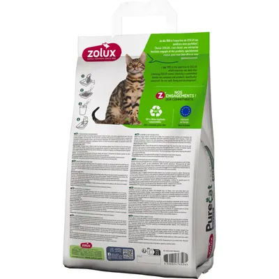 Litière végétale agglomérante premium 8 litres pour chat Litière végétale agglomérante premium 8 litres pour chat