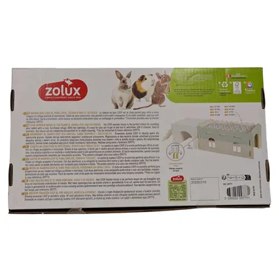 Grande extension Maison bois cosy 25 x 44 x 20 cm lapin, cochon d'inde et o Grande extension Maison bois cosy 25 x 44 x 20 cm lapin, cochon d'inde et o