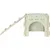 Maison bois cosy 25 x 44 x 20 cm lapin nain, cochon d'inde et octodon Maison bois cosy 25 x 44 x 20 cm lapin nain, cochon d'inde et octodon