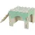Maison bois cosy 25 x 44 x 20 cm lapin nain, cochon d'inde et octodon Maison bois cosy 25 x 44 x 20 cm lapin nain, cochon d'inde et octodon