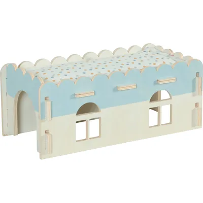 Grande extension Maison bois cosy 40 x 21 x 16 cm cochon d'inde et octodon. Grande extension Maison bois cosy 40 x 21 x 16 cm cochon d'inde et octodon.