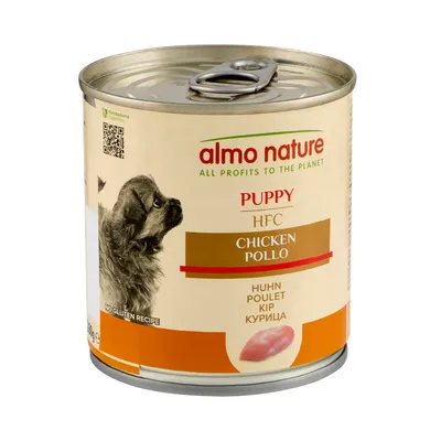 Almo Nature - Patées HFC Naturel Poulet pour Chiot Almo Nature - Patées HFC Naturel Poulet pour Chiot
