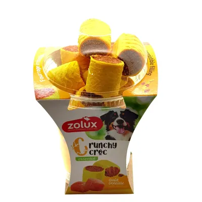 Friandises Crunchy Croc Volaille XL 240 g pour grand chien