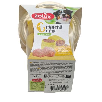 Friandises Crunchy Croc Volaille XL 240 g pour grand chien