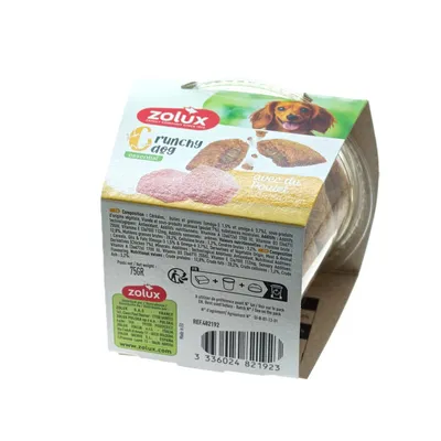 Friandises Crunchy Dog Poulet 75 g pour chien Friandises Crunchy Dog Poulet 75 g pour chien