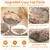 Giantex Arbre a Chat Design Naturel en Bois Poirier Massif Giantex Arbre a Chat Design Naturel en Bois Poirier Massif