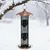 Giantex Mangeoire Oiseaux Exterieur à 3 Compartiments avec Toit