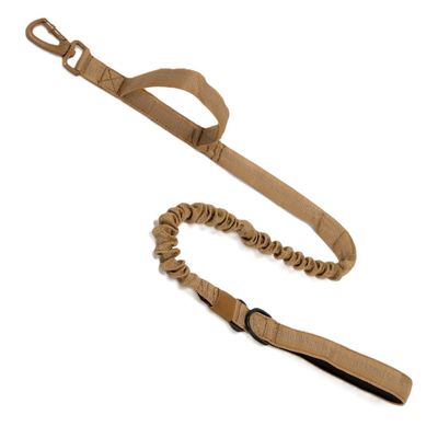 Must&Co - Laisse élastique Anti-Traction pour chien Marron
