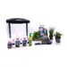 AquaOne Nano Aquarium, 7L, avec décoration, système de filtration complet