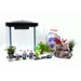 AquaOne Nano Aquarium avec décoration, système de filtration complet